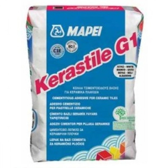 KERASTILE G1 - Κόλλα τσιμεντοειδούς βάσης για κεραμικά πλακίδια